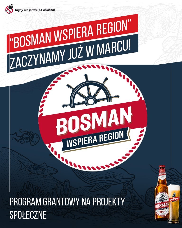 II edycja programu grantowego “Bosman Wspiera Region”