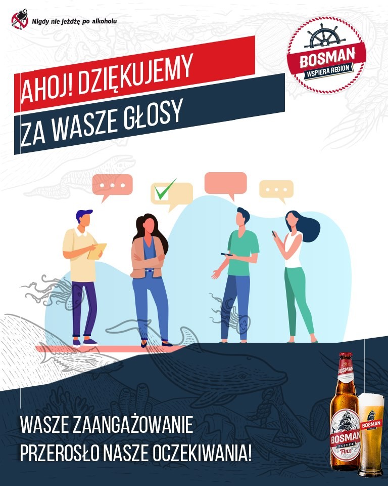 Ahoj! Dziękujemy za Wasze zaangażowanie.